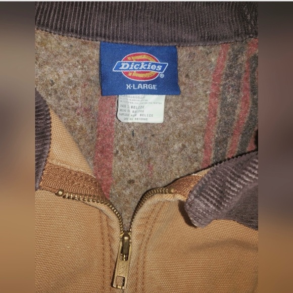 Vintage Dickies Blanket Lined Work Jacket Made in Belize, Chore Coat. - Picture 8 of 11